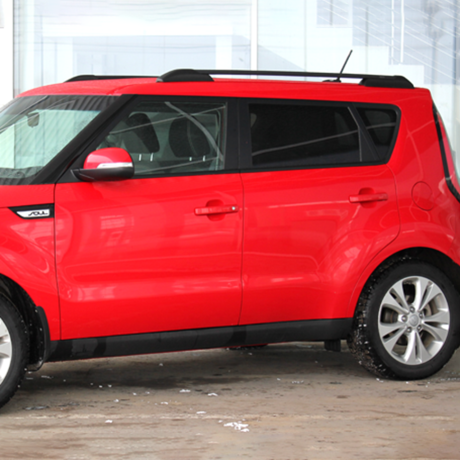 Рейлинги для Kia Soul (2013-2019) Чёрный купить недорого с доставкой в Рыбинск