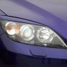 Накладки на фары (реснички) короткие var №1 для Mazda 3 Hatchback (2004-2009) купить недорого с доставкой в Рыбинск