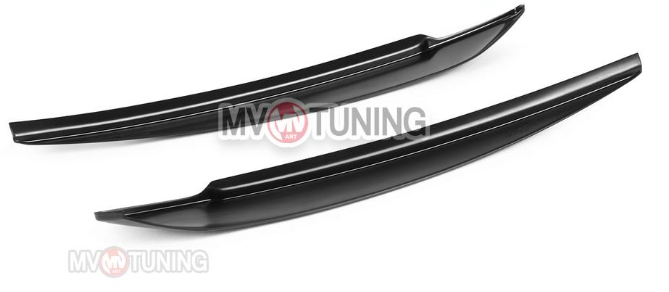 Накладки на фары (реснички) короткие var №1 для Mazda 3 Hatchback (2004-2009) купить недорого с доставкой в Рыбинск