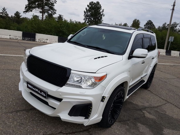 Бампер передний "Wald Black Bison" Toyota Land Cruiser 200 купить недорого с доставкой в Рыбинск