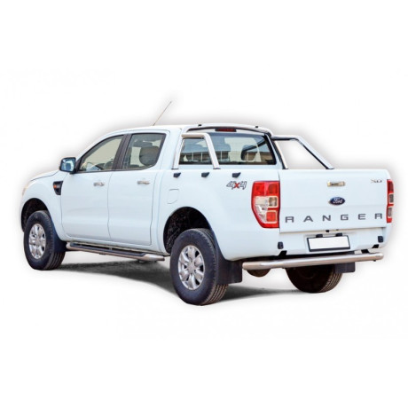 Защитная дуга багажника (d63,5) для Ford Ranger (2011-2015)(Нерж. Сталь) купить недорого с доставкой в Рыбинск